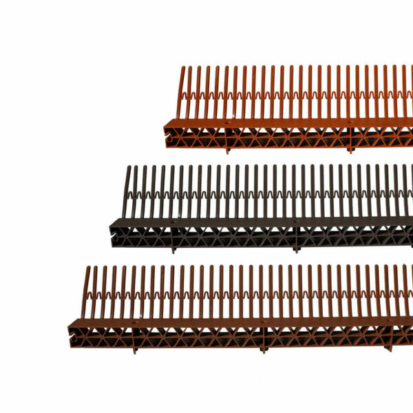 Odkvapová vetracia mriežka s hrebeňom S