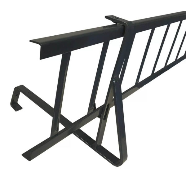 Súprava snehovej zábrany typu S s rozmermi 1500 × 200 mm pre betónové a keramické strešné škridly